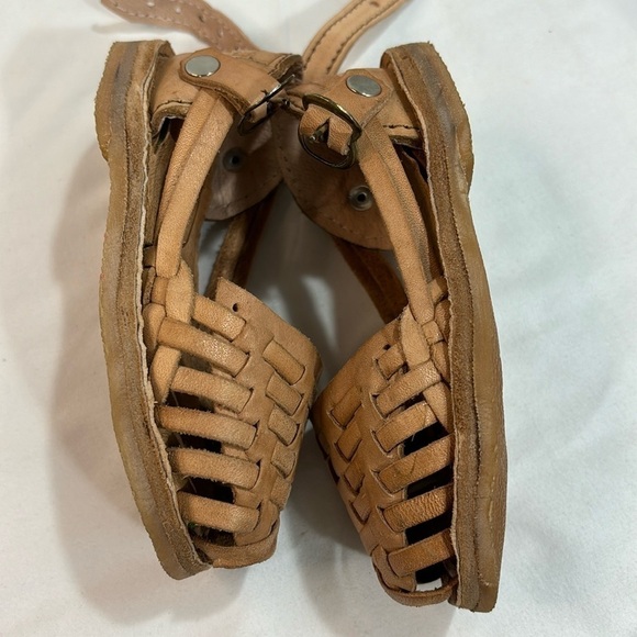 Adorable Mikoleon Artisan Handcrafted Leather Children’s Shoes Size 12 months - Picture 4 of 8